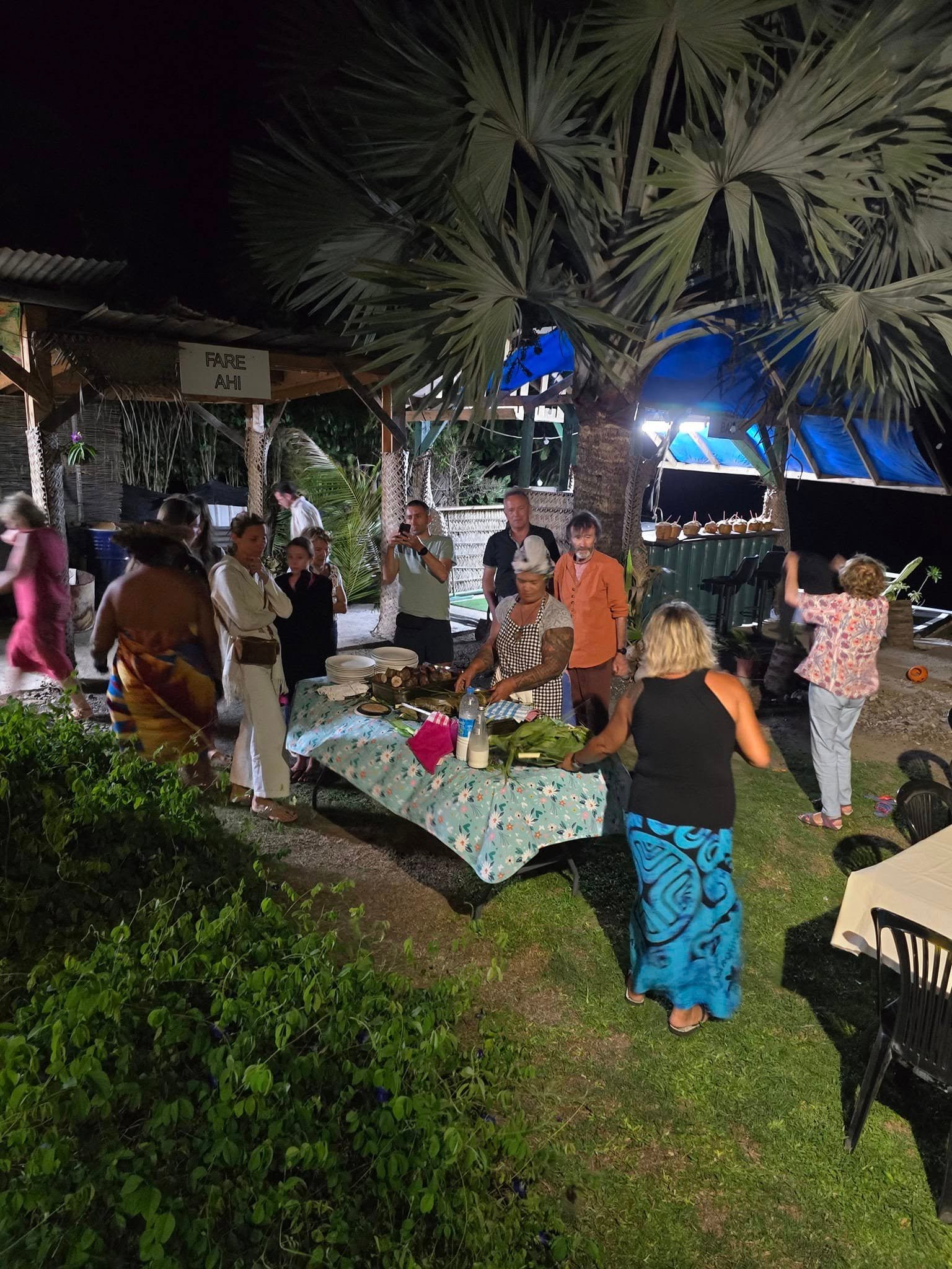 Soirée Ahi ma'a — four tahitien